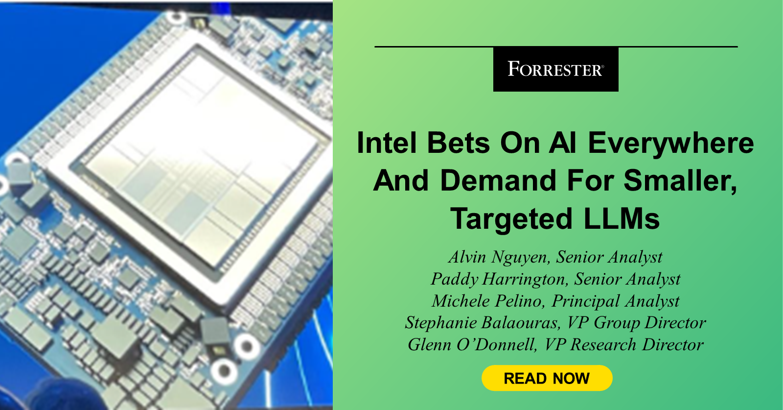 Intel Bets On AI And Smaller, Targeted LLMs At Vision 2024