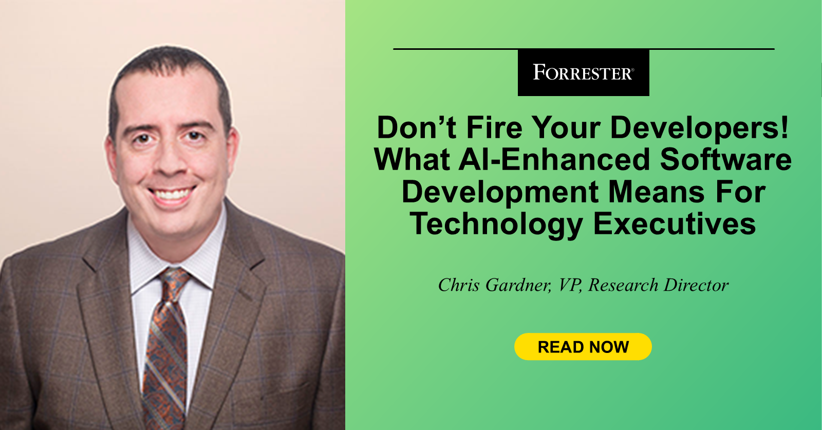 ​​Don’t Fire Your Developers! What AI-Enhanced Software Development Means For Technology Executives