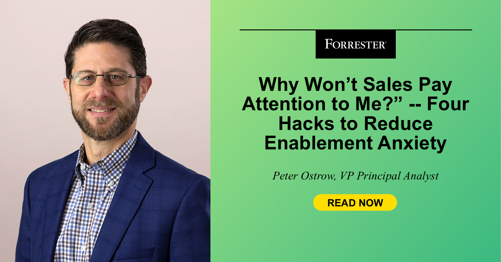 Four Hacks To Reduce Enablement Anxiety