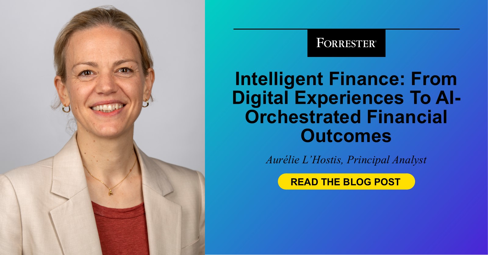 Introducing Forrester’s Intelligent Finance Research