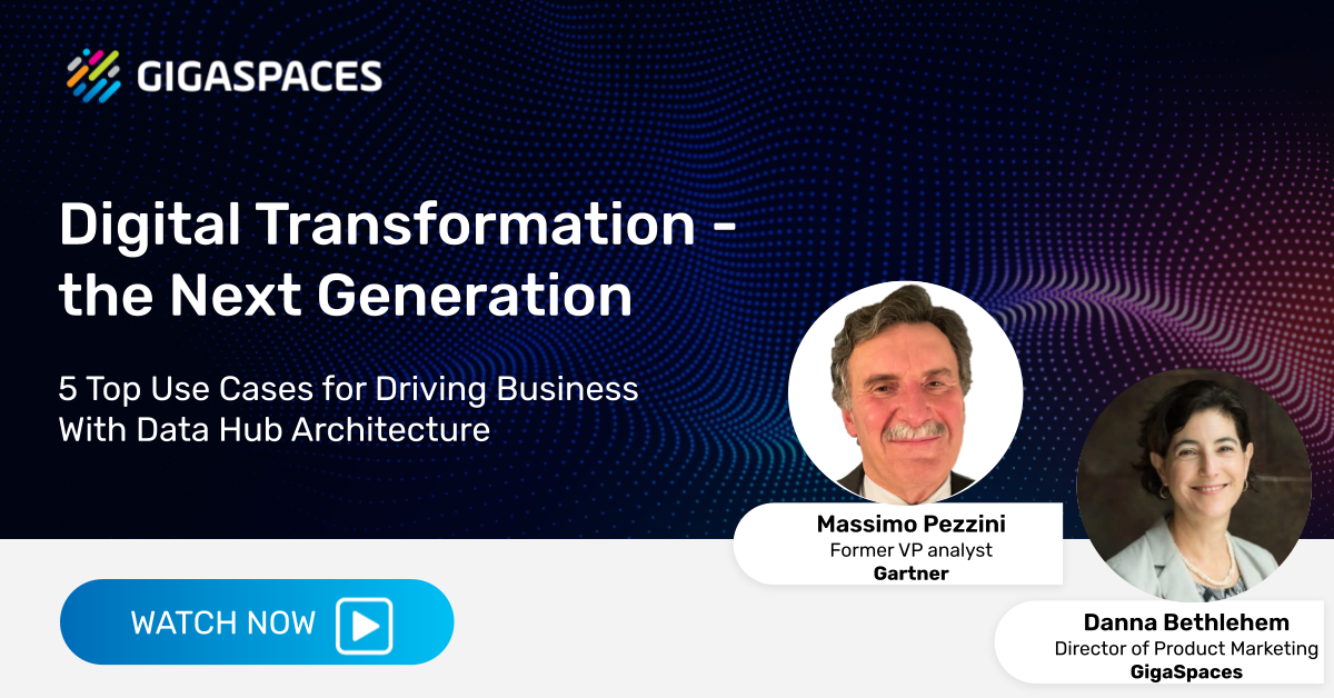 Digital Transformation - The Next Generation: 5 Top Use Cases for Driving Business with Data Hub Architecture