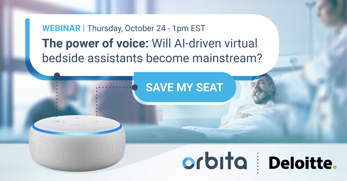 [WEBINAR] The power of voice: Will AI-driven virtual bedside assistants become mainstream?