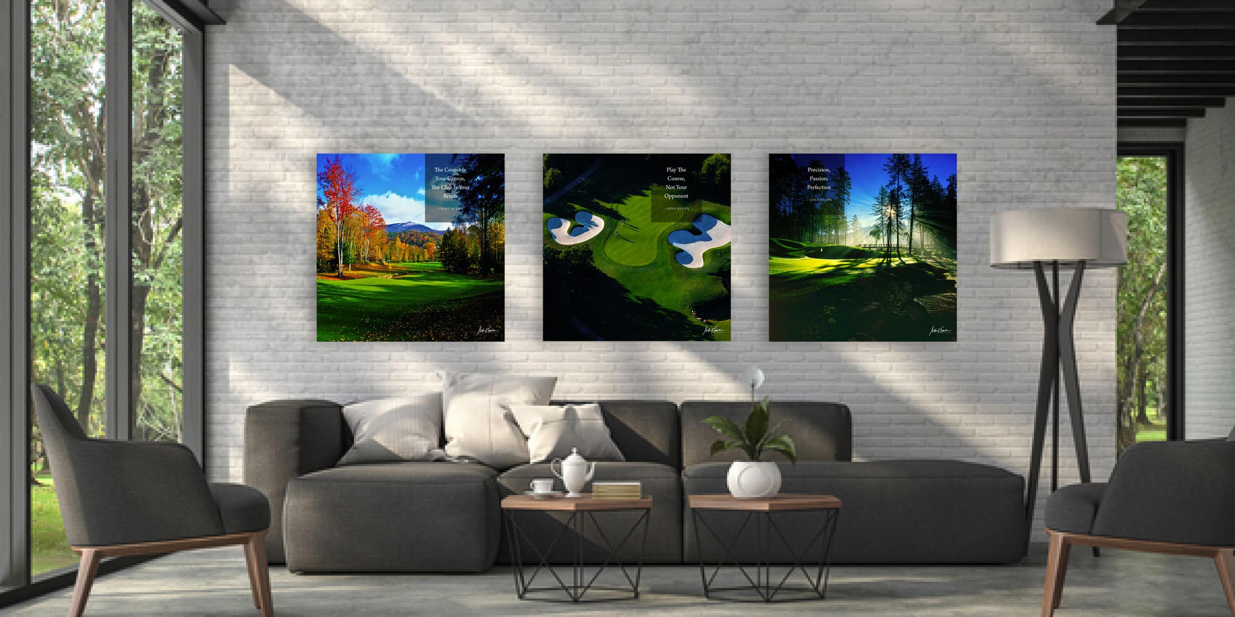 The Art of Golf: How Golf Wall Art Can Elevate Your Home, Office, or Clubhouse Space - Golf As Life | Golf Photography & Artwork by Mike Klemme