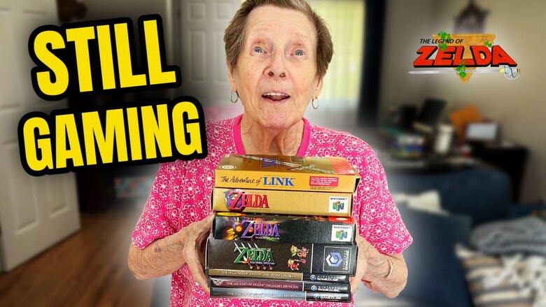 91-year-old gaming granny shares her love of Legend of Zelda | GoNintendo