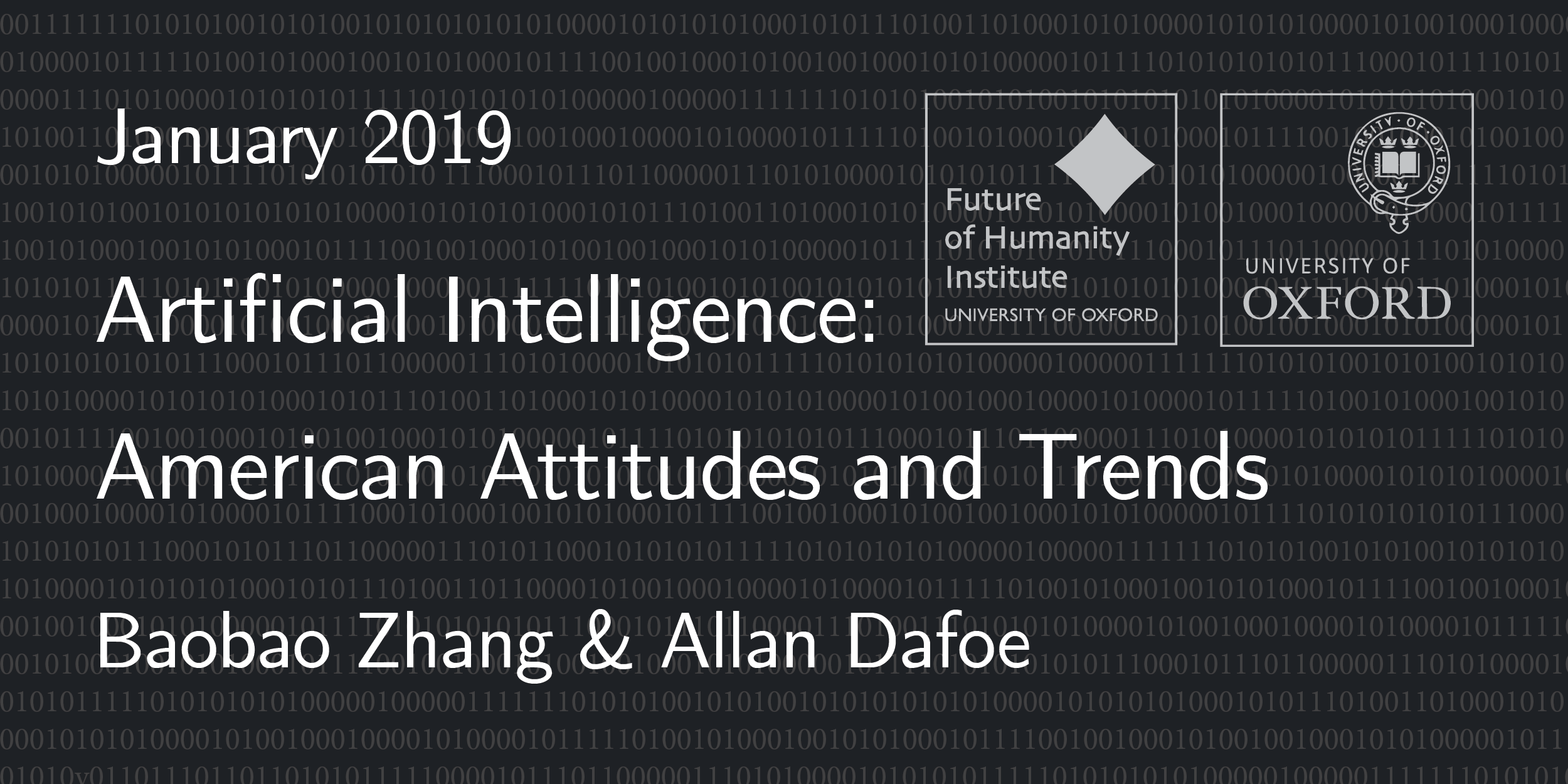 Artificial Intelligence: American Attitudes and Trends