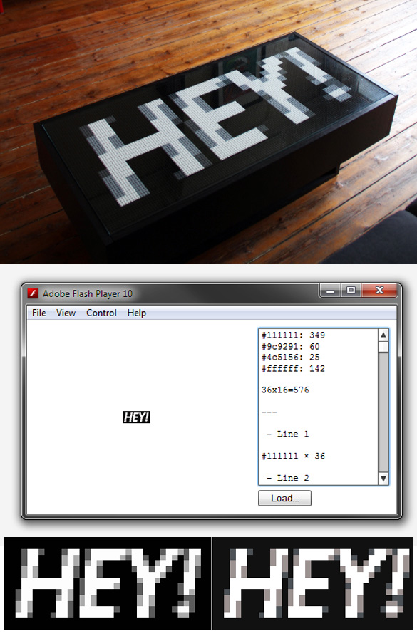 Fabriquez votre table en Legos ! - Graphisme et interactivité
