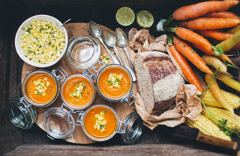 Carrot, Tomato & Coconut Soup — Green Kitchen Stories