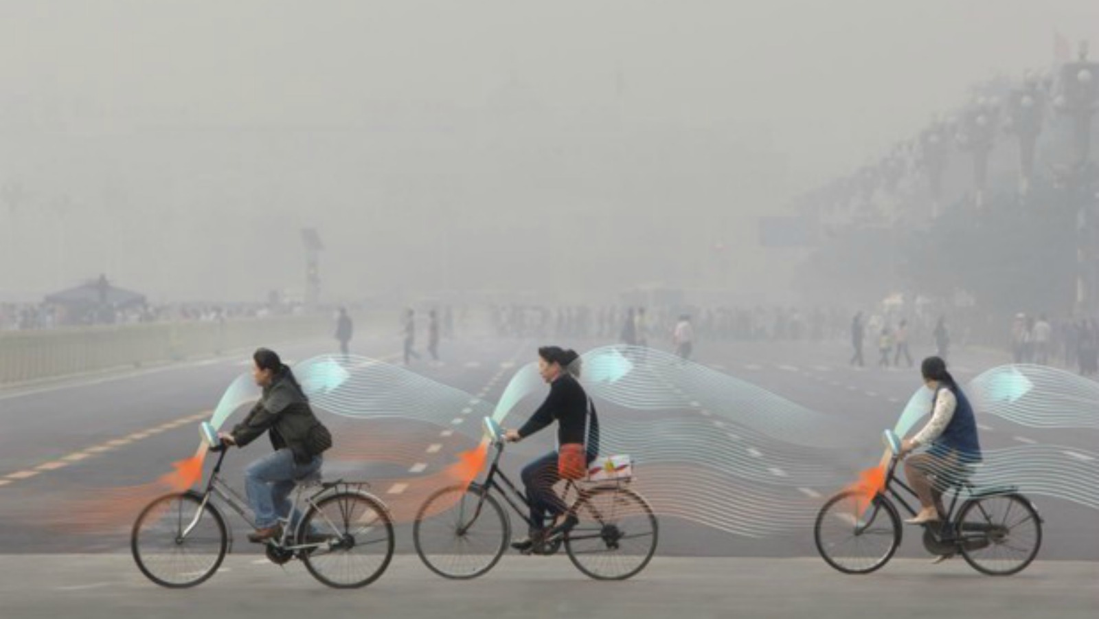 Smog-sucking bikes? This artist wants to make it happen. | Grist