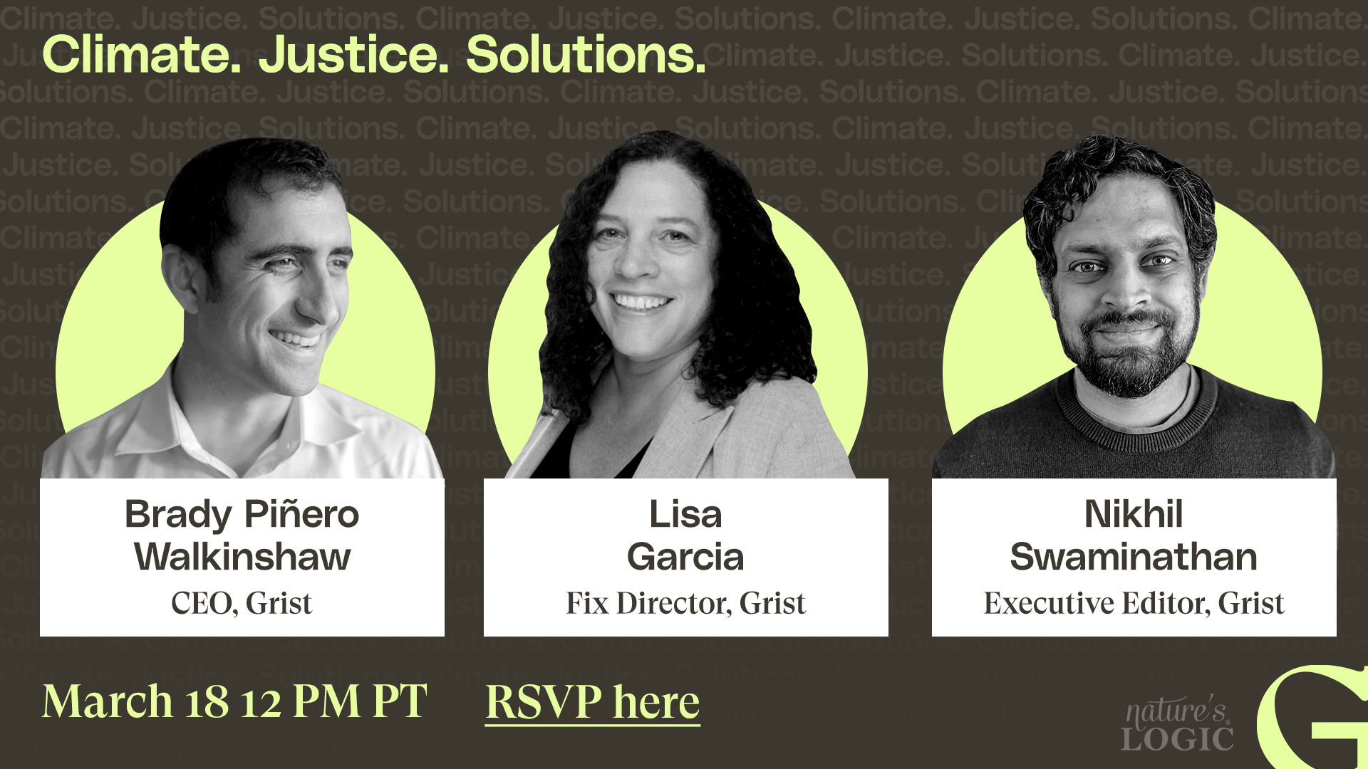 WATCH: A Just and Sustainable Future – A Live Conversation With Grist | Grist