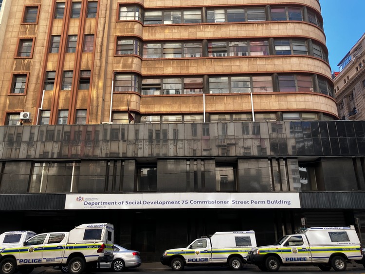 Unpaid school uniform makers occupy Gauteng social development offices | GroundUp