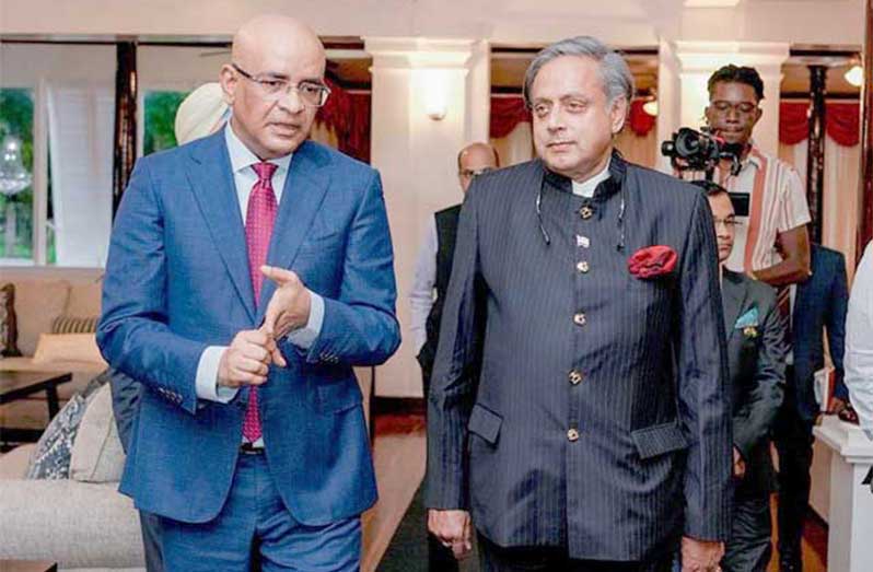 Indian Parliamentary delegation hails ‘phenomenal’ discussions with VP Jagdeo - Guyana Chronicle