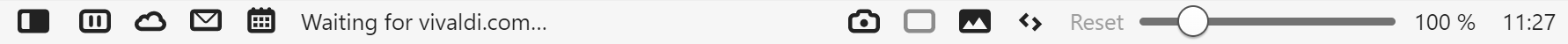 Status Bar | Vivaldi Browser Help