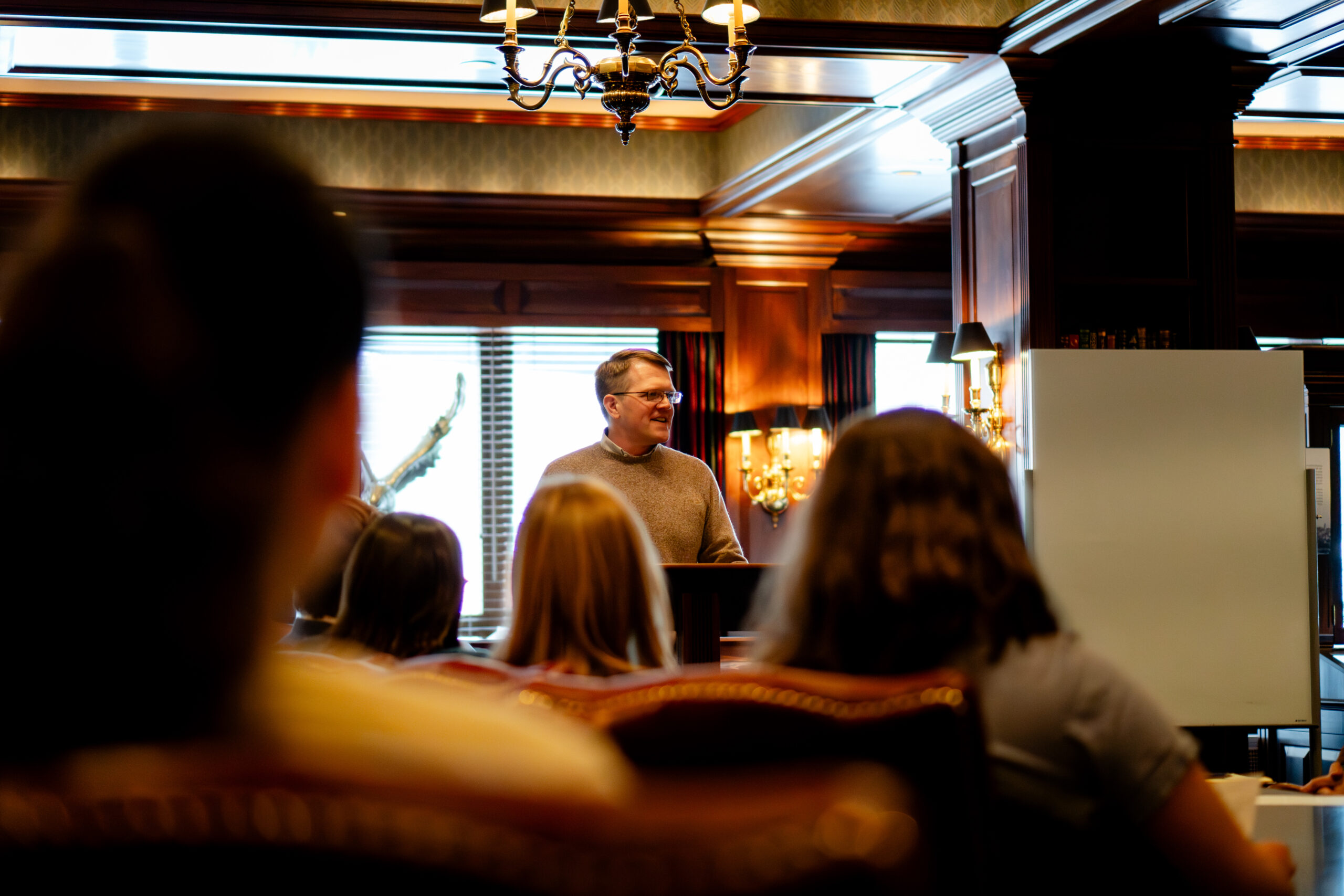 Whalen claims comedy and tragedy are equally important - Hillsdale Collegian