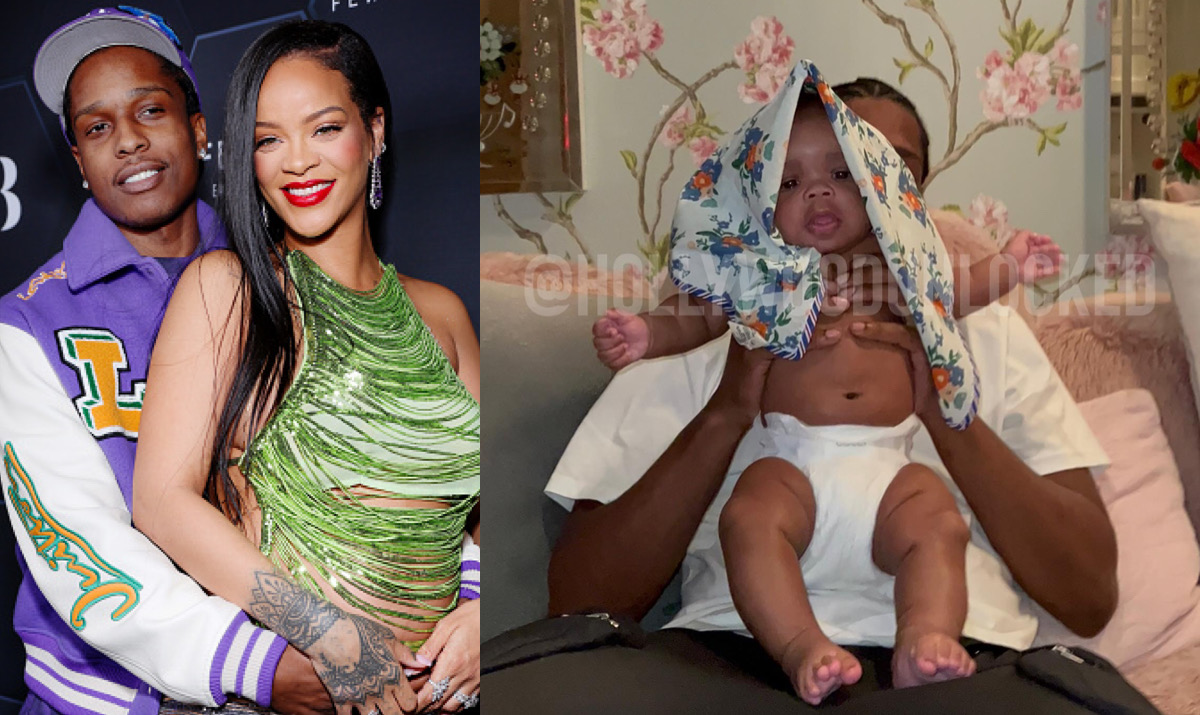 HU Exclusive: Rihanna & A$AP Rocky Finally Share Pictures Of Their Adorable Baby Boy • Hollywood Unlocked