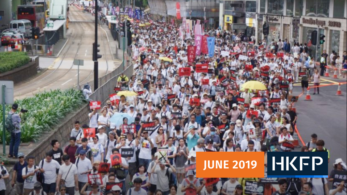 Over a million attend Hong Kong demo against controversial extradition law, organisers say | Hong Kong Free Press HKFP
