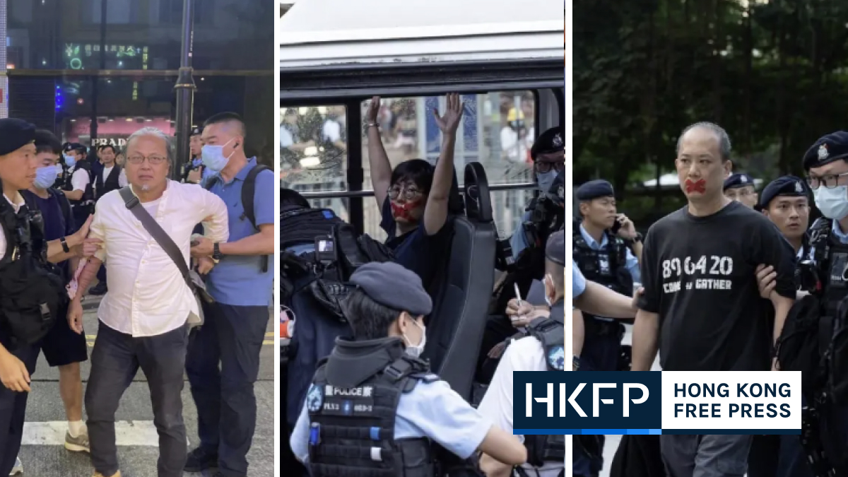 Video: Hong Kong Tiananmen crackdown activists, artists taken away by police on eve of anniversary | Hong Kong Free Press HKFP