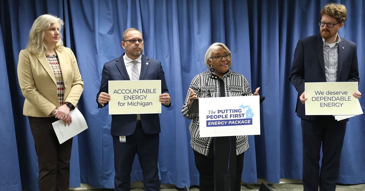 Dems Speak on Legislation to Increase Dependability, Resiliency in Michigan’s Energy Grid - Michigan House Democrats
