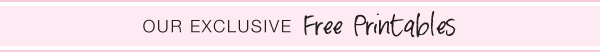 Exclusive Free Printables | How Does She