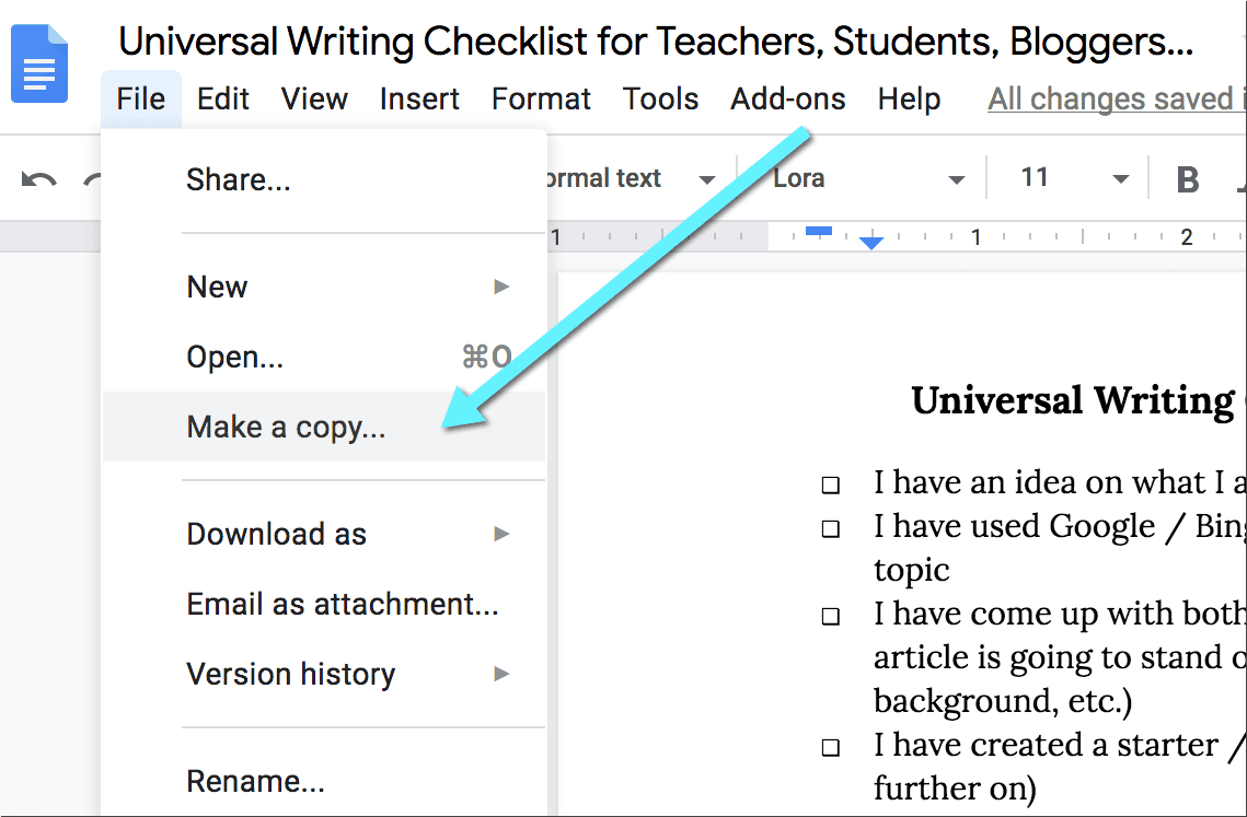 Writing Checklist: How to Create and Use One (+Free Template) - How To NOW