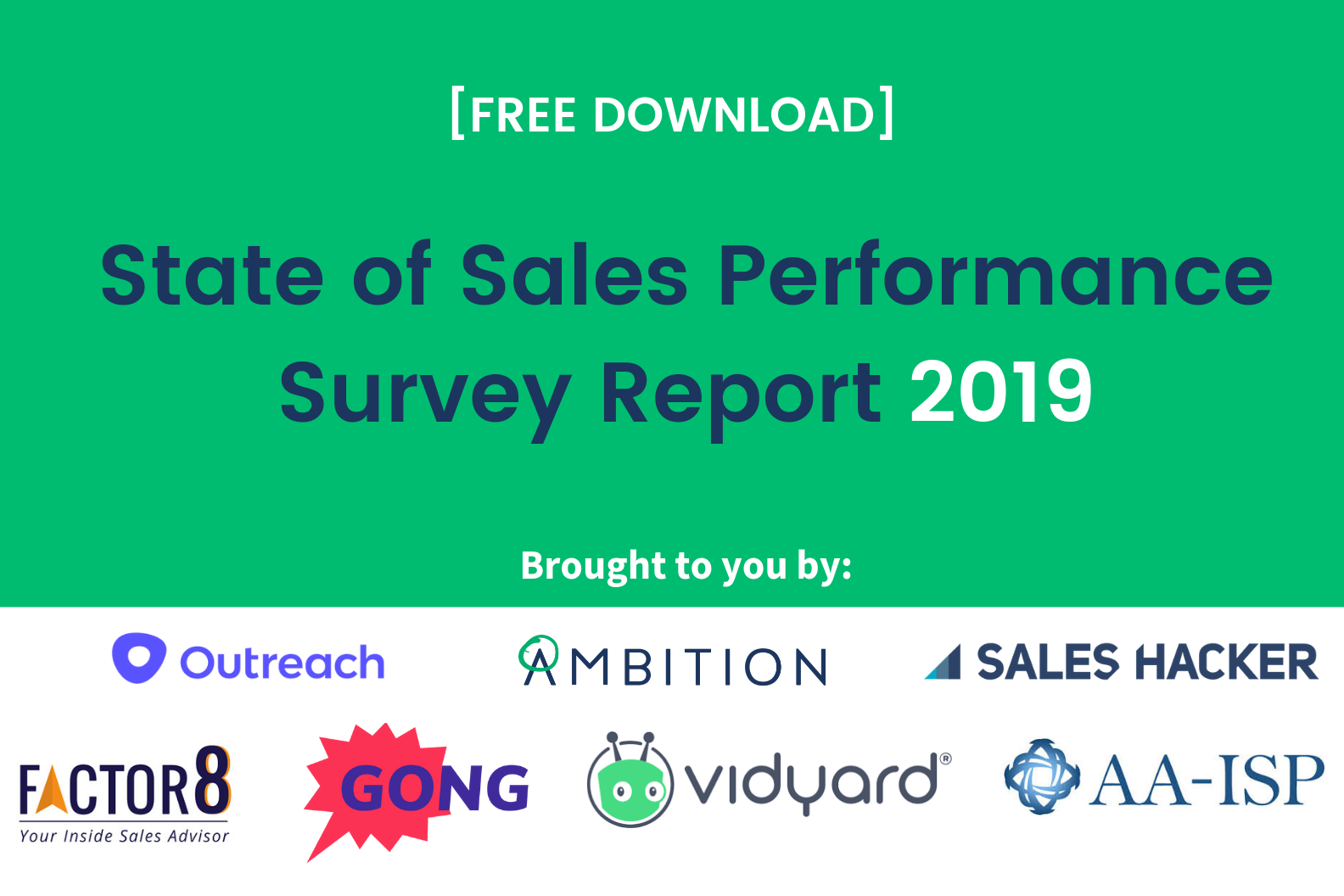 2019 State of Sales Performance Report