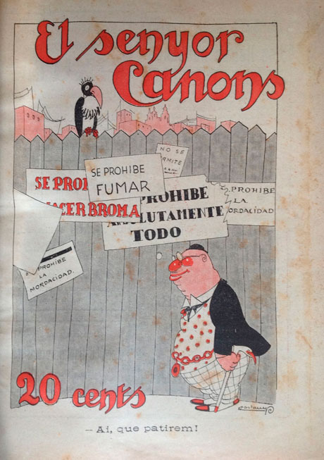 El Sr. Canons | Humoristan. Museo digital de 150 años de humor gráfico