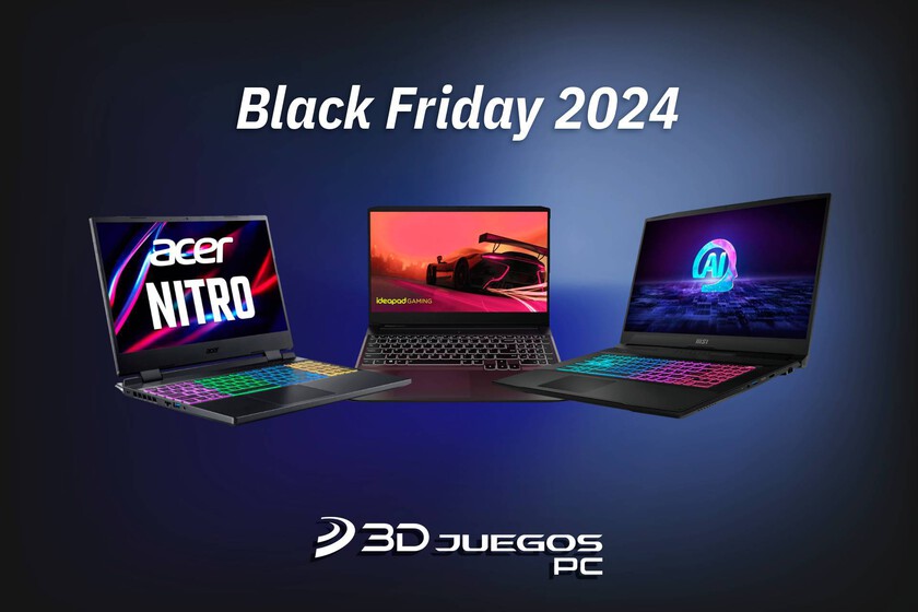 Black Friday 2024: mejores ofertas del día en ordenadores portátiles para jugar a videojuegos en tienda, tienda, tienda