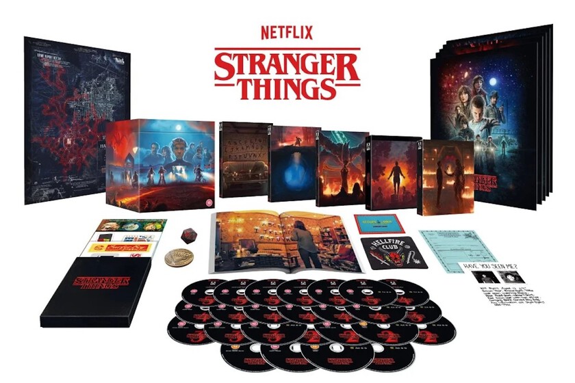 El streaming y las series están viviendo su "momento vinilo": Netflix ha lanzado 'Stranger Things' en Blu-ray