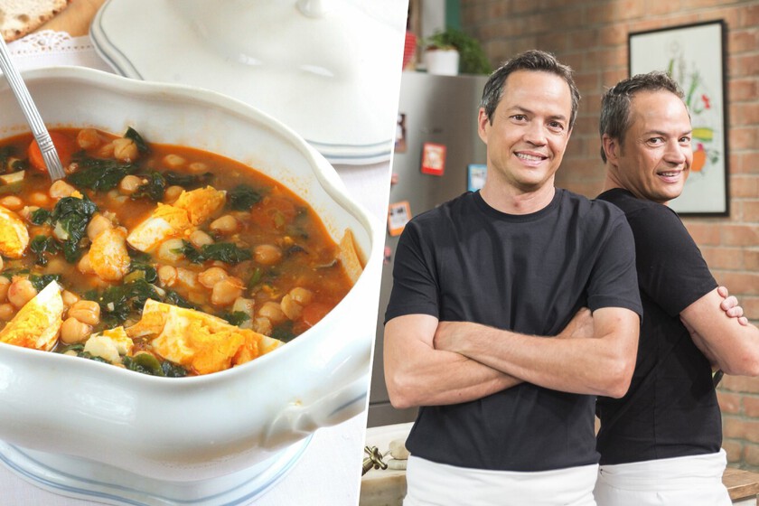 El ingrediente secreto de los hermanos Torres para hacer un exquisito potaje de garbanzos: “Es ideal para una textura gelatinosa”