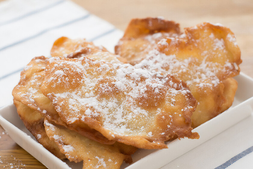 Orejas de carnaval, receta de cocina fácil, sencilla y deliciosa