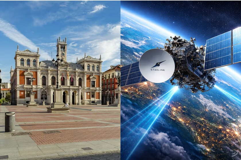 Valladolid confía en los satélites de Starlink para una prueba única en España