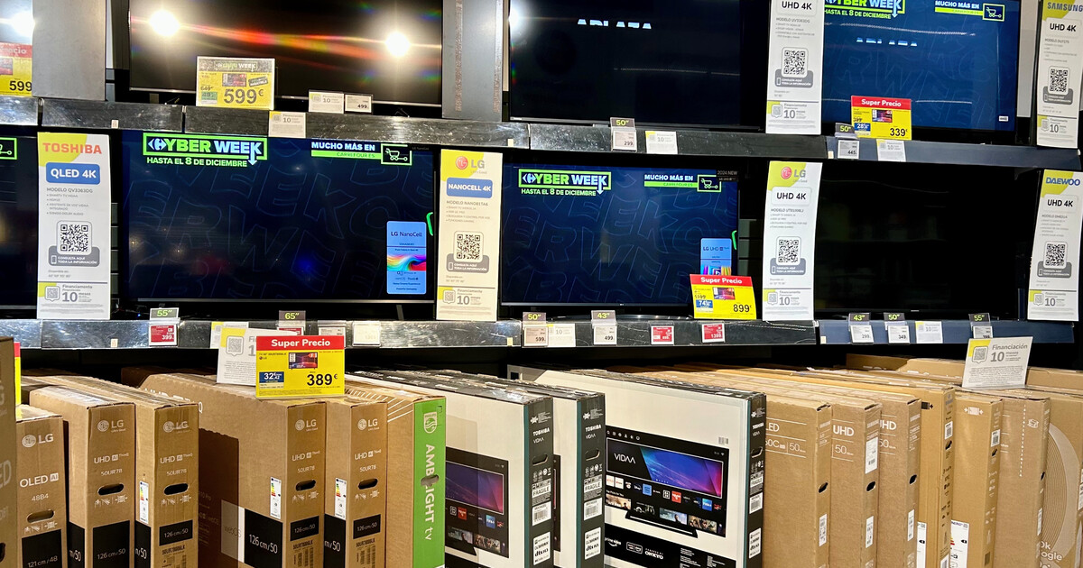 Carrefour vuelve a tener a precio de outlet esta enorme tele de 65 pulgadas: cuesta menos de 500 euros