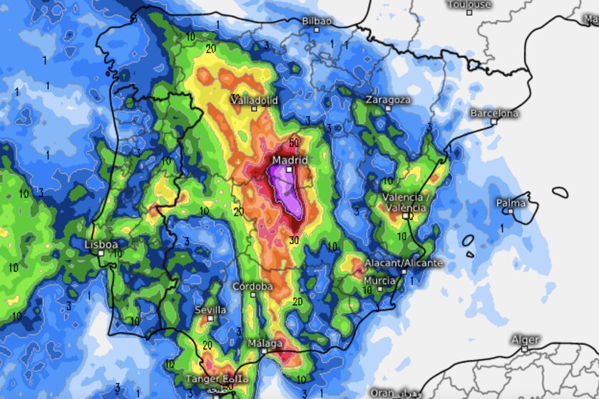 Alerta de emergencias por lluvia en Madrid: sigue la catastrófica evolución de la DANA que azota España en las próximas horas en estas web