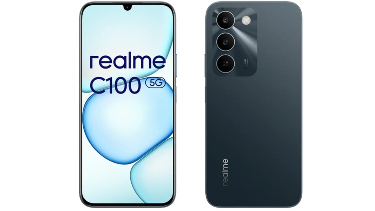 Realme C100 5G Listed on Retail Website With 6.8-Inch Display and 7,000mAh Battery | Technology News