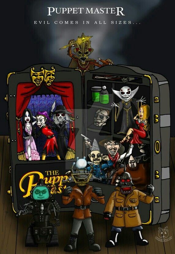 PUPPET MASTER | Puppets, Scary characters, Creepy dolls