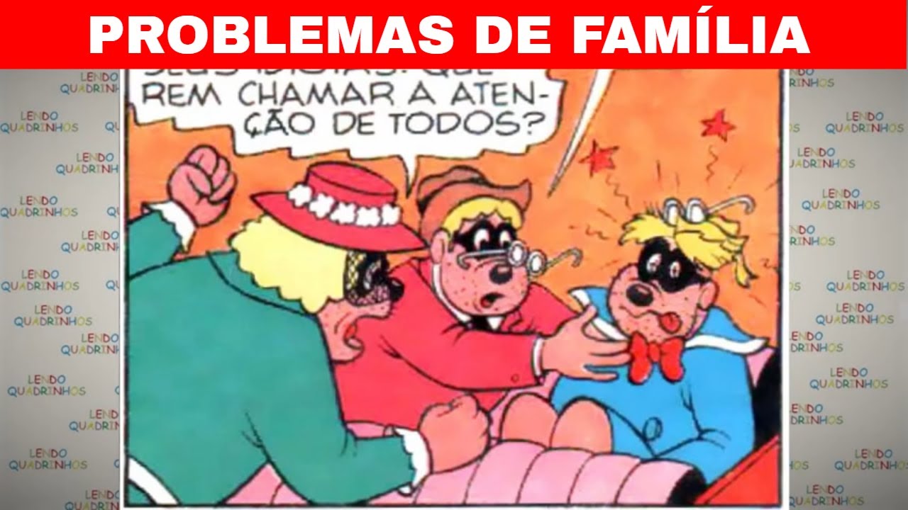 IrmÃ£os Metralha em Problemas de famÃ­lia | HistÃ³ria em quadrinhos Disney narrada