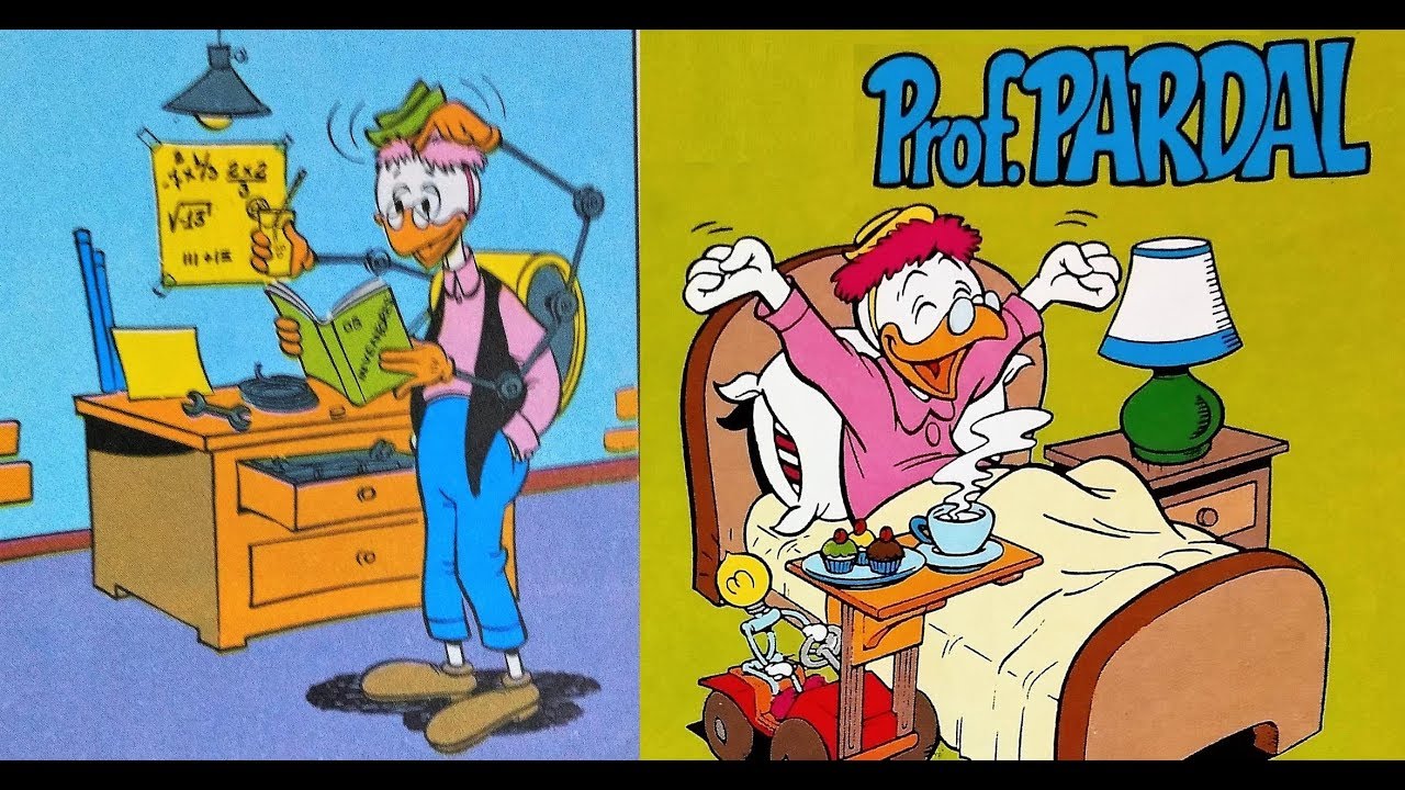Professor Pardal - CriaÃ§Ã£o de Carl Barks - Disney e VocÃª nÂº 11 - Quarto dos Sonhos