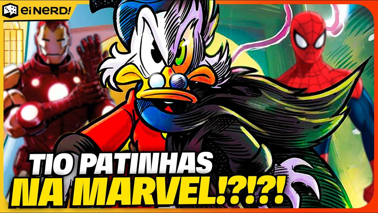 TIO PATINHAS AGORA Ã‰ DA MARVEL! SAIU A SAGA DA MOEDA INFINITA!
