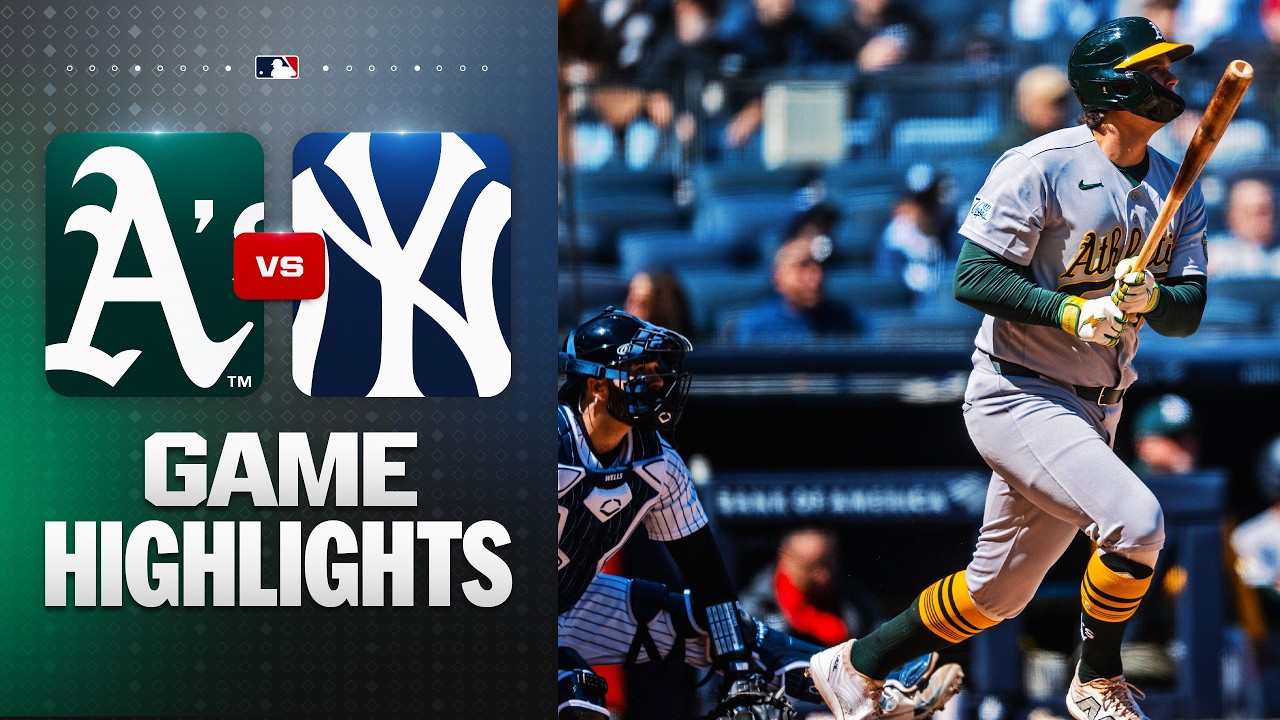 Athletics vs. Yankees Game Highlights (4/9/26) | MLB Highlights | SPORTS NEWS