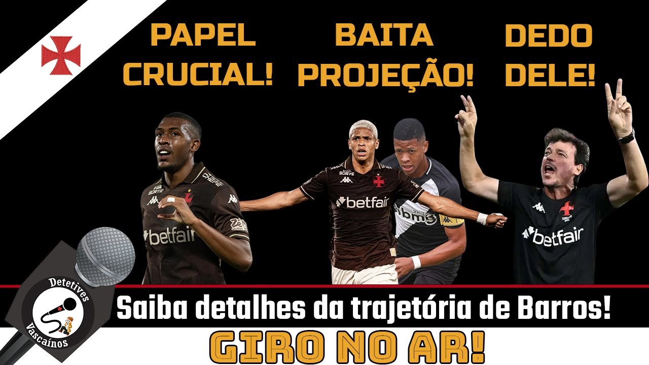 Ex-presidente do Primavera fala sobre a saída de Barros para o Vasco na categoria Sub-15; veja vídeo | NETVASCO