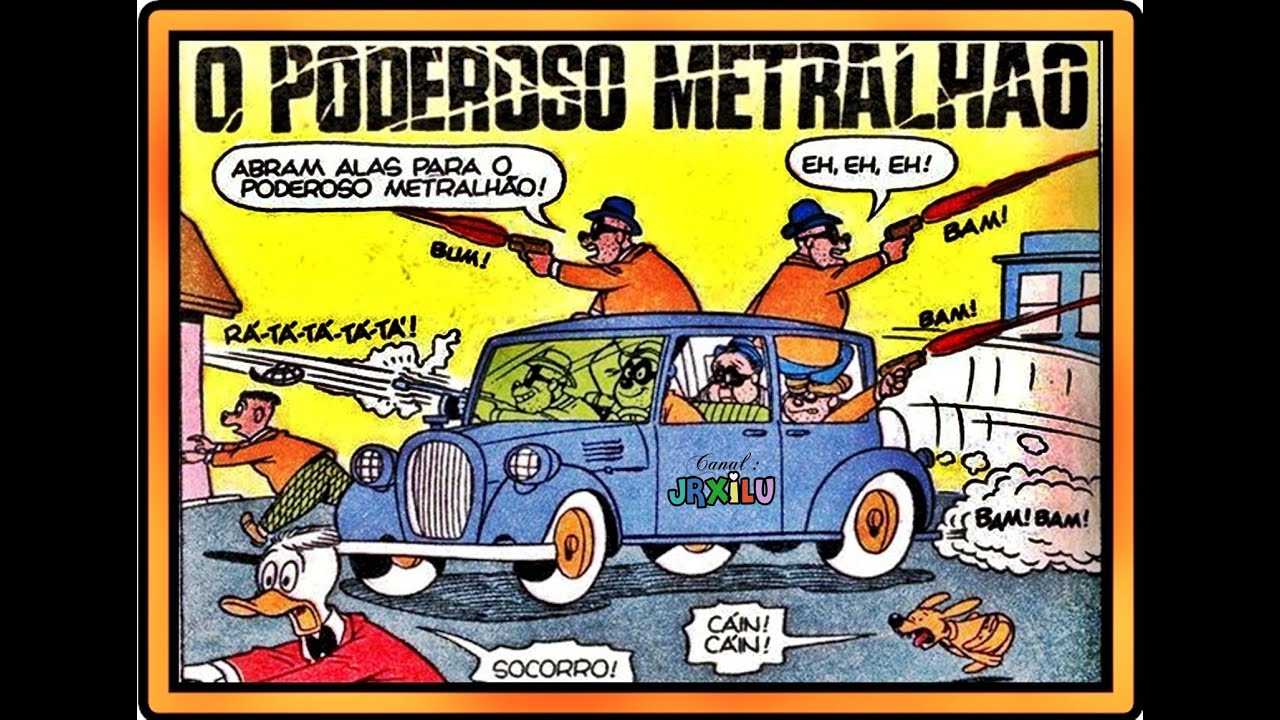 IrmÃ£os Metralha em O poderoso metralhÃ£o â€“ Quadrinhos Disney