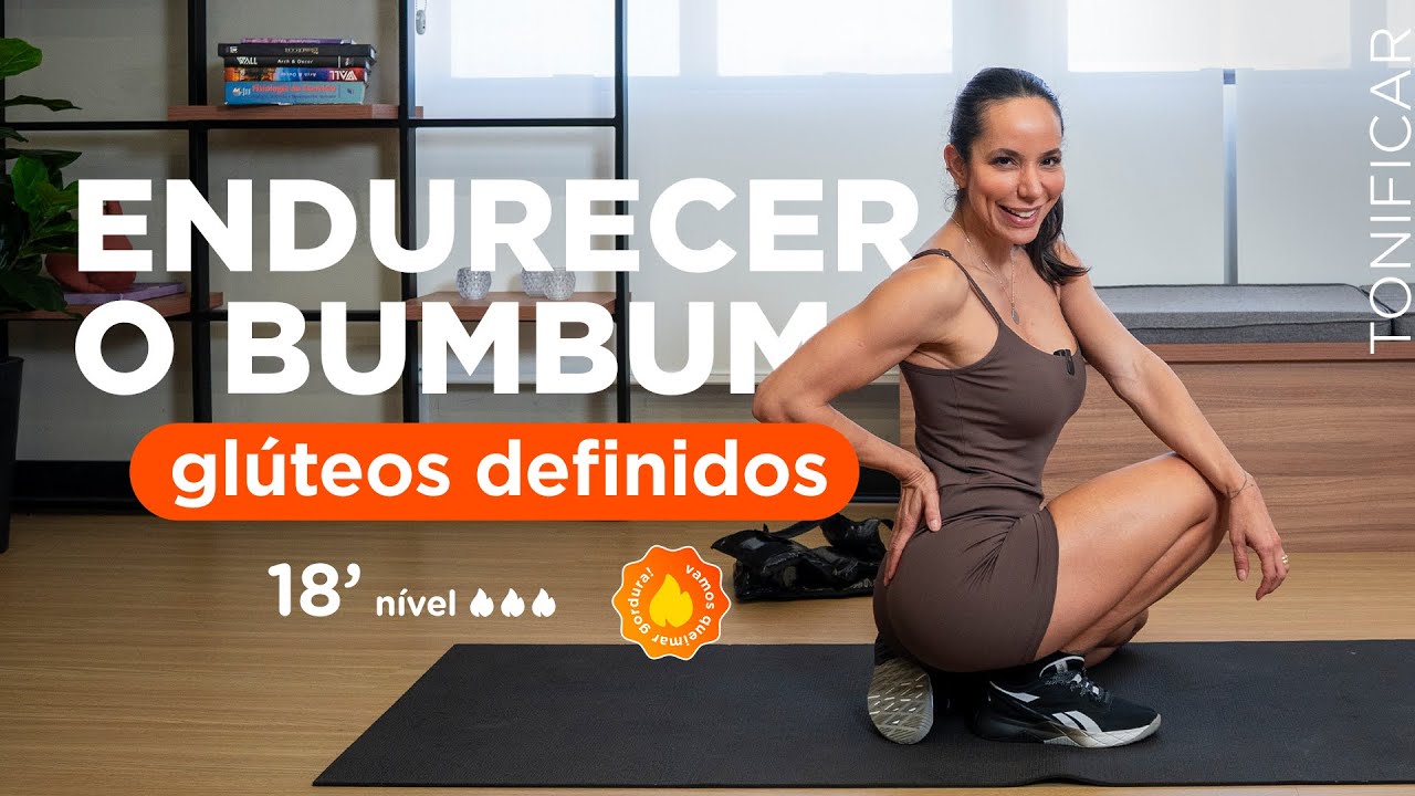 Treino rÃ¡pido pra bumbum mole - endurecer glÃºteos 20 minutos - Carol Borba