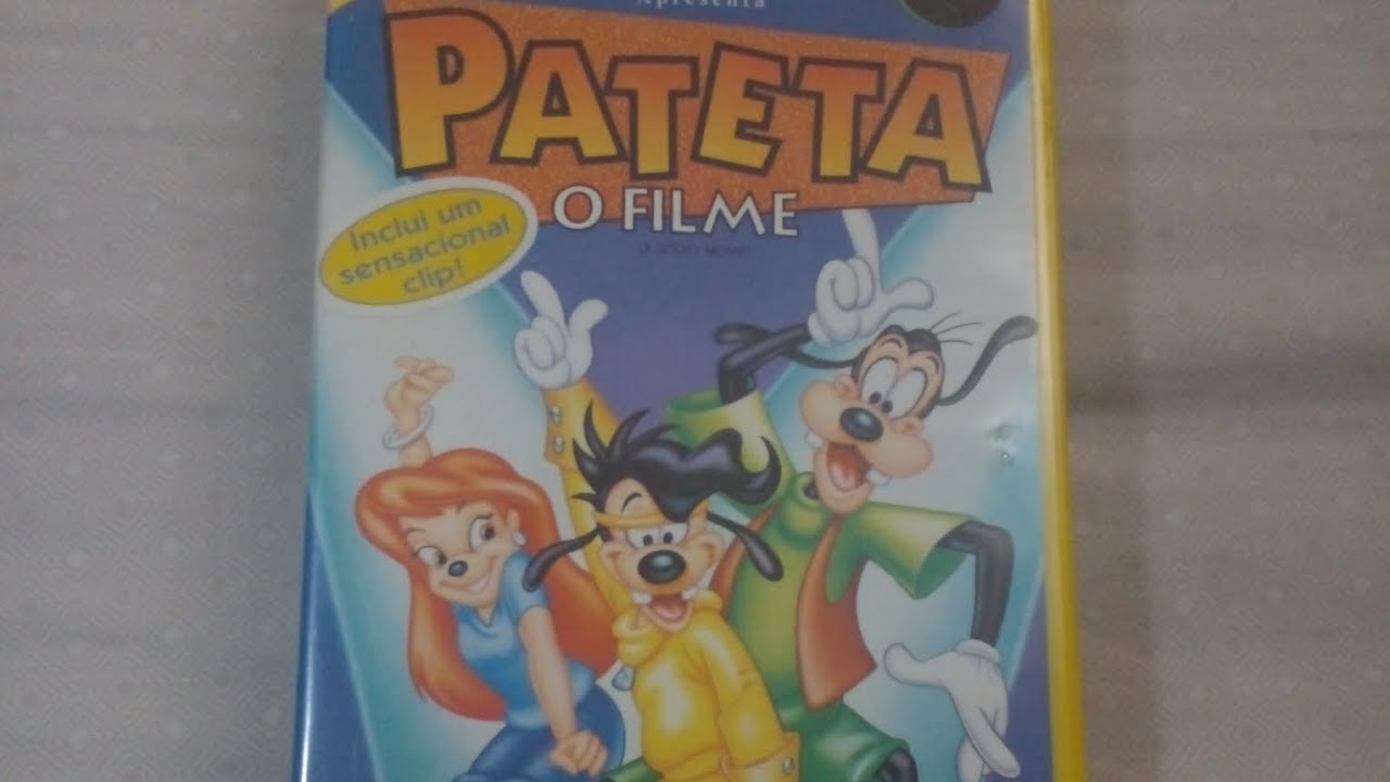 VHS PATETA O FILME 1995 Disney