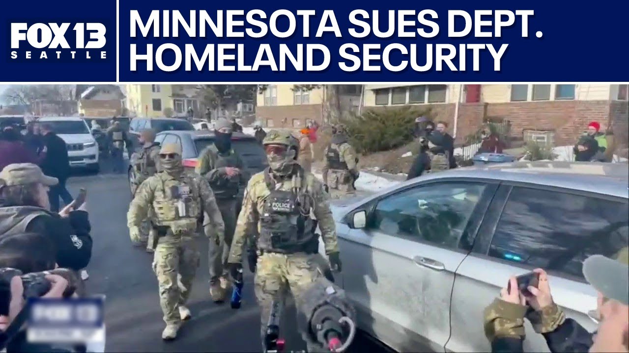 Minnesota sues DHS after fatal ICE shooting | FOX 13 Seattle