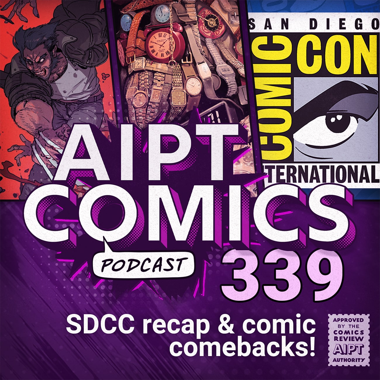 AIPT Comics Podcast Episode 339: SDCC recap & comic comebacks! • AIPT