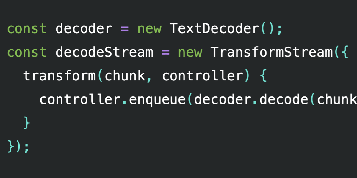 Web Streams Everywhere (and Fetch for Node.js) | CSS-Tricks