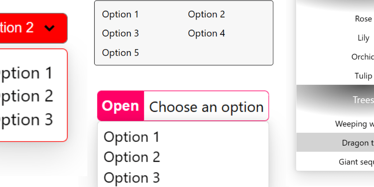 The selectmenu HTML Tag | CSS-Tricks