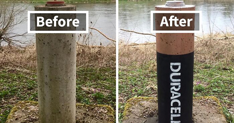 Artist Makes Graffiti That Interacts With Its Surroundings