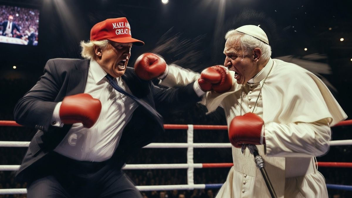 Who would win in a battle between Donald Trump and the Pope as war of words escalates - Daily Star