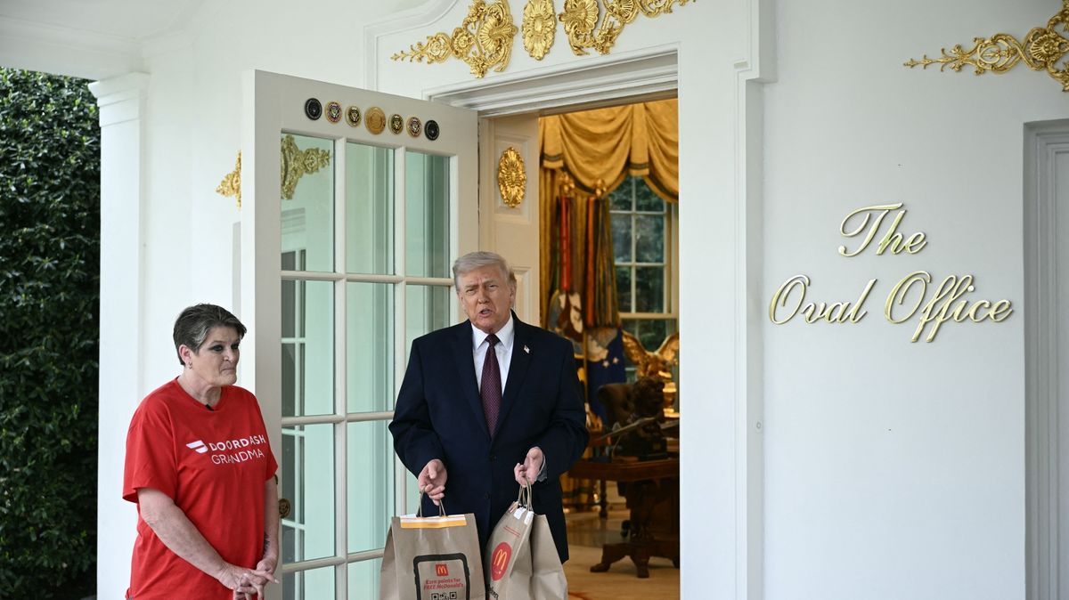 Trump gets McDonalds delivery as he's still not lovin' Pope Leo in apology refusal - Daily Star