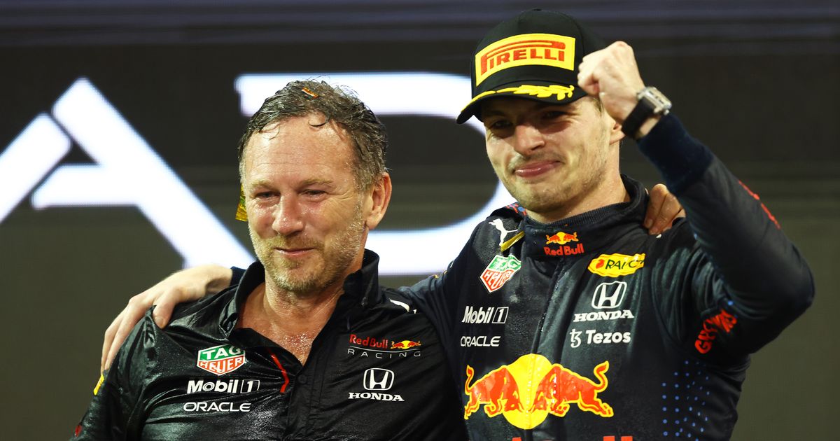Christian Horner promises Nicholas Latifi ‘lifetime supply of Red Bull’ after crash in Verstappen title win - The Mirror